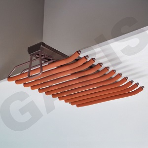 Kệ vắt quần âu treo đỉnh ray trượt GARIS GWR38